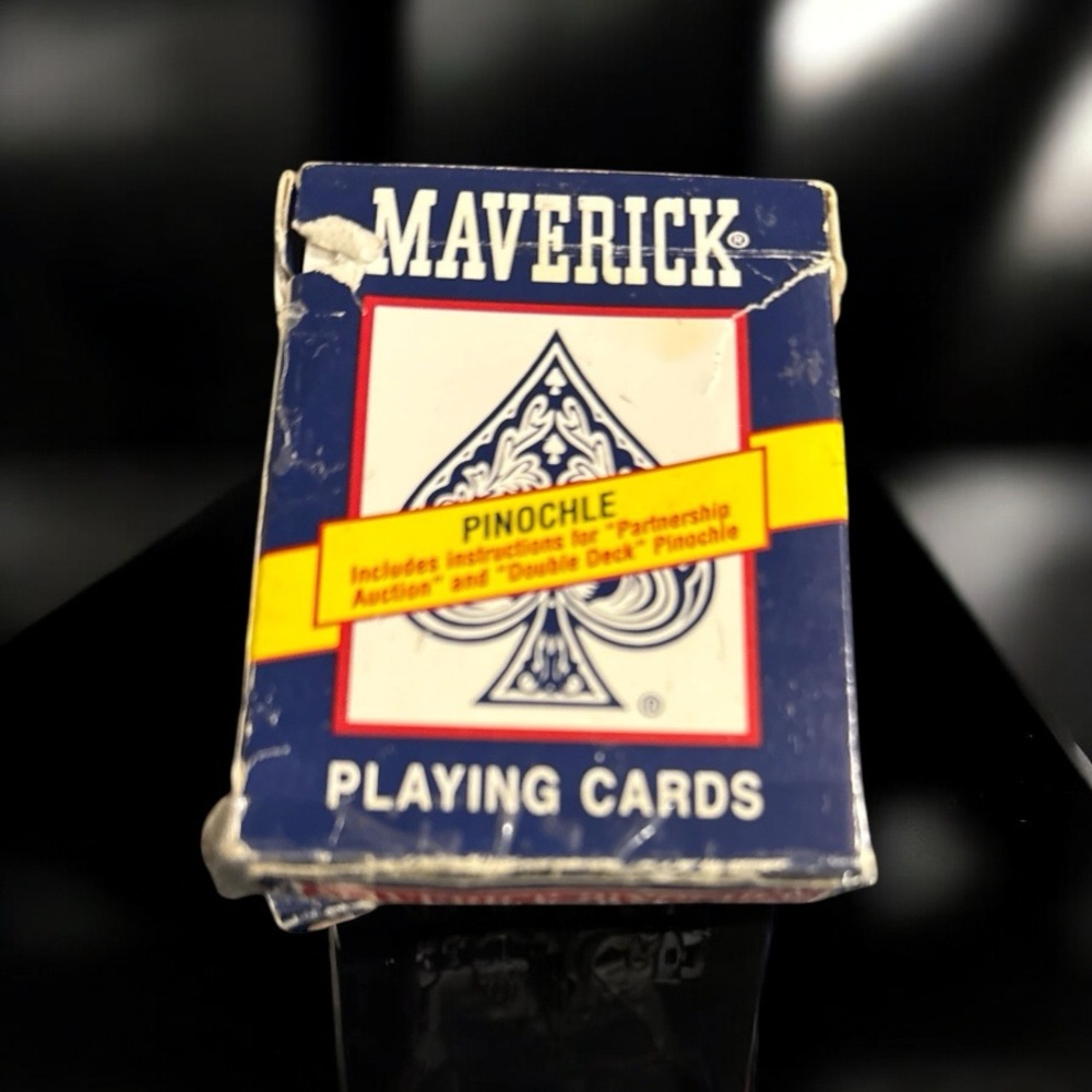 Vintage Maverick Pinochle Playing Cards@1995